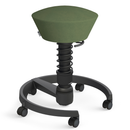 B-Ware Aeris Swopper Bürostuhl Aktivstuhl Sitzmöbel Mikrofaser Grün Standard Schwarz