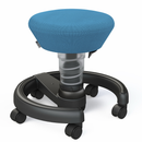 B-Ware Aeris Swoppster Kinderdrehstuhl Sitzmöbel Kinderstuhl Schwarz Blau Verstellbar