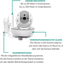 Alecto Babyphone überwachungsgerät Kamera 43 Zoll Farbdisplay Weiß Grau B-Ware