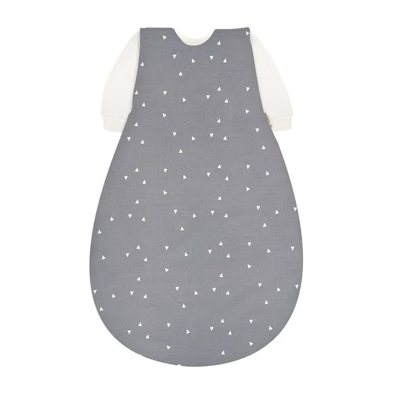 B-Ware Alvi Baby Mäxchen Schlafsack Set Sopo Trigon 56 Cm Baumwolle Neugeborene Grau