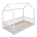 B-Ware Amal Ii Kinderbett Julia Weiß 70x140 Cm Babybett Gitterbett Möbel Buchenholz