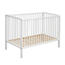 B-Ware Amal Ii Kinderbett Julia Weiß 70 X 140 Cm Babybett Gitterbett Bett Siehe Text