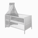 B-Ware Amal Ii Komplettbett Upsala Mit Voile Himmel Kinderbett Babybett Bettwäsche Bett