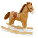 B-Ware Amia Plüsch Schaukelpferd Mit Soundeffekt Schaukeltier Plüschpferd Schaukel Ab 3