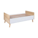 B-Ware Arthur Berndt Umbauseiten Lovis Umbausatz Babybett Juniorbett Lichtgrau