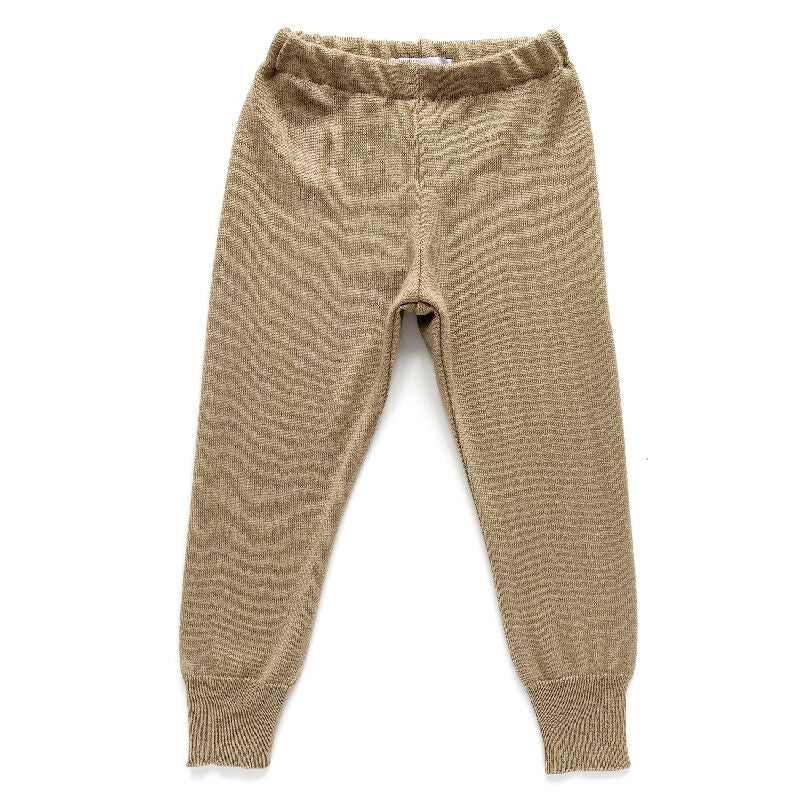 kronjuwel Merinowollhose Größe 98/104 beige Upcycling