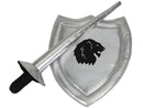 Astrup Ritterschild mit Schwert Silber