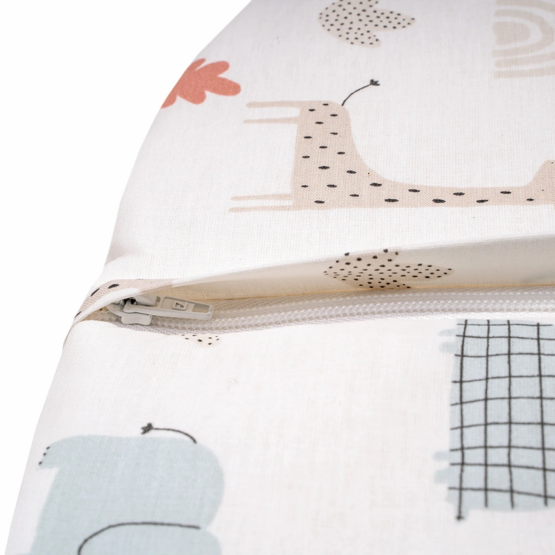 B-Ware Zöllner Schlafsack Babyschlafsack Organic Wild Friends 110cm Schlafhilfe Baby