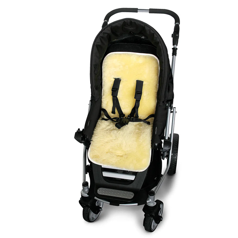 B-Ware Odenwälder Lammfellauflage Einlage Lammfell Beige 33 X 71 Cm Kinderwagen Natur