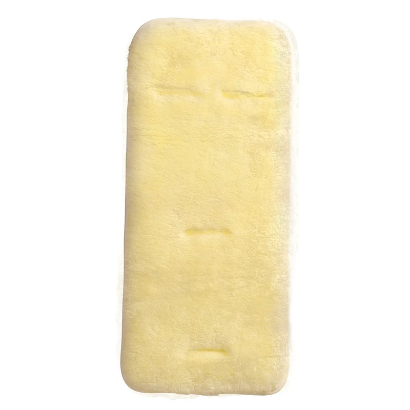 B-Ware Odenwälder Lammfellauflage Einlage Lammfell Beige 33 X 71 Cm Kinderwagen Natur