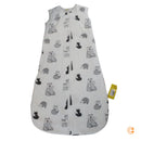 B-Ware B.O. Traum Zeit Baby Schlafsack Babyschlafsack Decke Waldtiere Offwhite 90 Cm