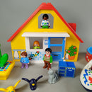 Playmobil 1.2.3 Ferienhaus mit Pool 9527