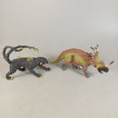 Schleich Bundle Tiere&Dino Set von 6 Figuren, ab 3 4 5 Jahre | ✅ geprüft 