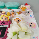 Zapf Creation Bundle Baby born Surprise Set von 14 Puppen & Tiere