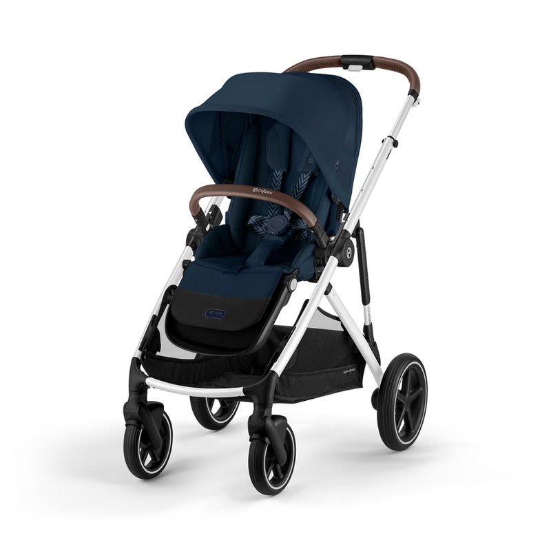 Gazelle S Ocean Blue Silver Fram Kinderwagen Buggy Kinderbuggy Sportwagen Wagen