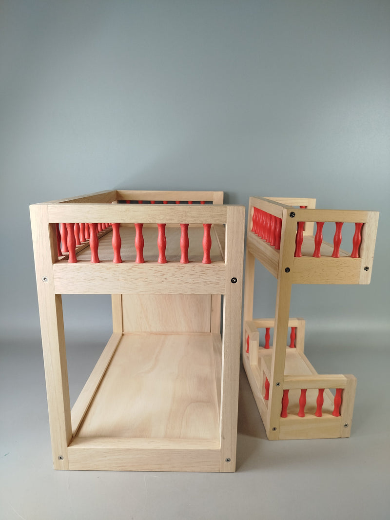 Puppenhaus mit Möbeln & Zubehör – großes Spielhaus Set für Kinder