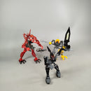 LEGO Bionicle Piraka Set von 3 Figuren – mit Waffen & Zubehör
