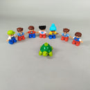 LEGO DUPLO Figuren-Set – 7 Kinder & Schildkröte
