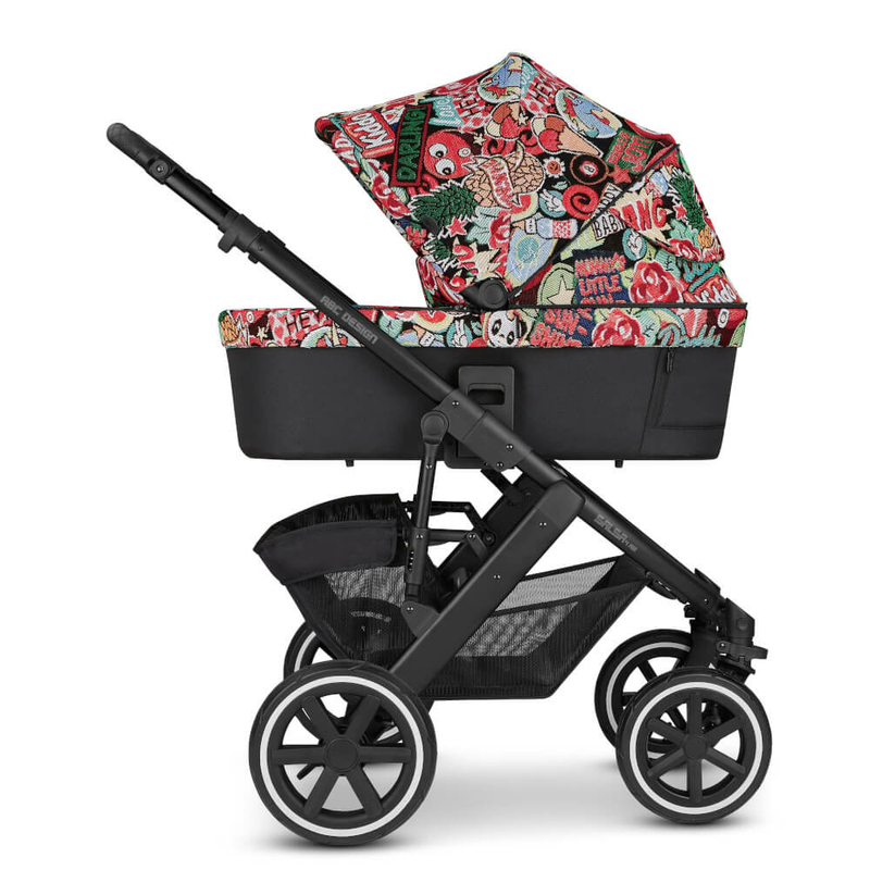 ABC Design Kombi-Kinderwagen Salsa 4 Air inkl. Babywanne Sportsitz Kinderwagen