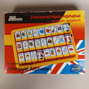 First Classroom Alphabet Lernspiel – Deutsch Englisch, 26 Karten Set