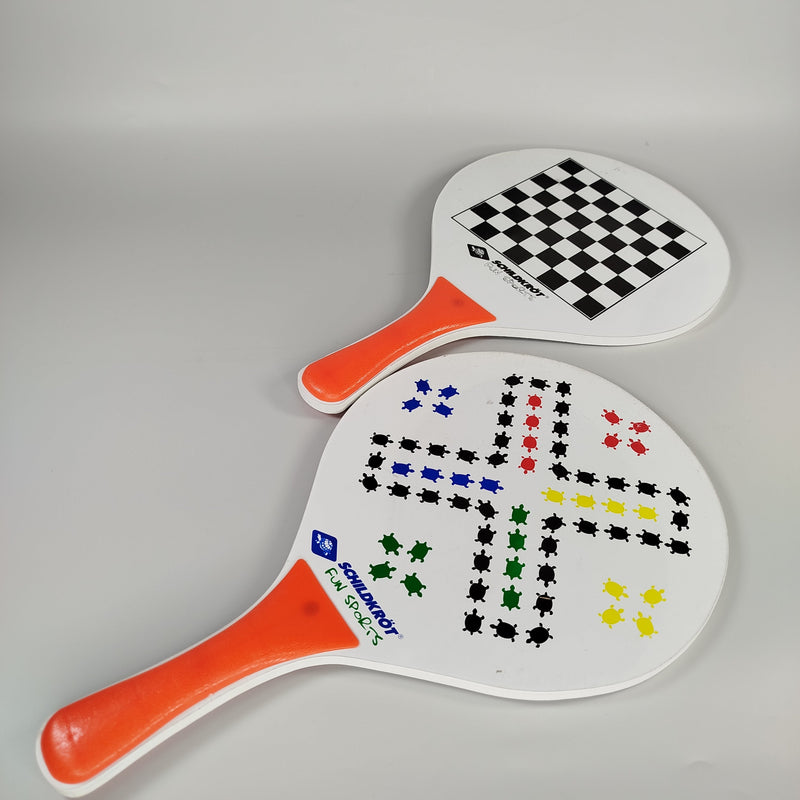 Schildkröt Fun Sports Paddle-Spielset- Schach, Tischtennis und Mensch ärgere dic