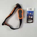 LED-Stirnlampe (orange) & ClipLight Set für Outdoor & Sport