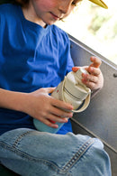 Strohhalmfreier Deckel für die The Cotton Cloud Edelstahlflaschen