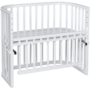 Babybay Maxi Beistellbett Comfort Plus Babybett Baby Stillbett Weiß Lackiert B-Ware