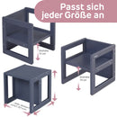 B-Ware Babybay Babycube Littlefoot Schieferg Motorik Hocker 2in1 Tisch Stuhl Kinder