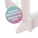 B-Ware Babybay Lernturm Küchenhelfer Littlefoot Kinderturm Beige Buchenholz