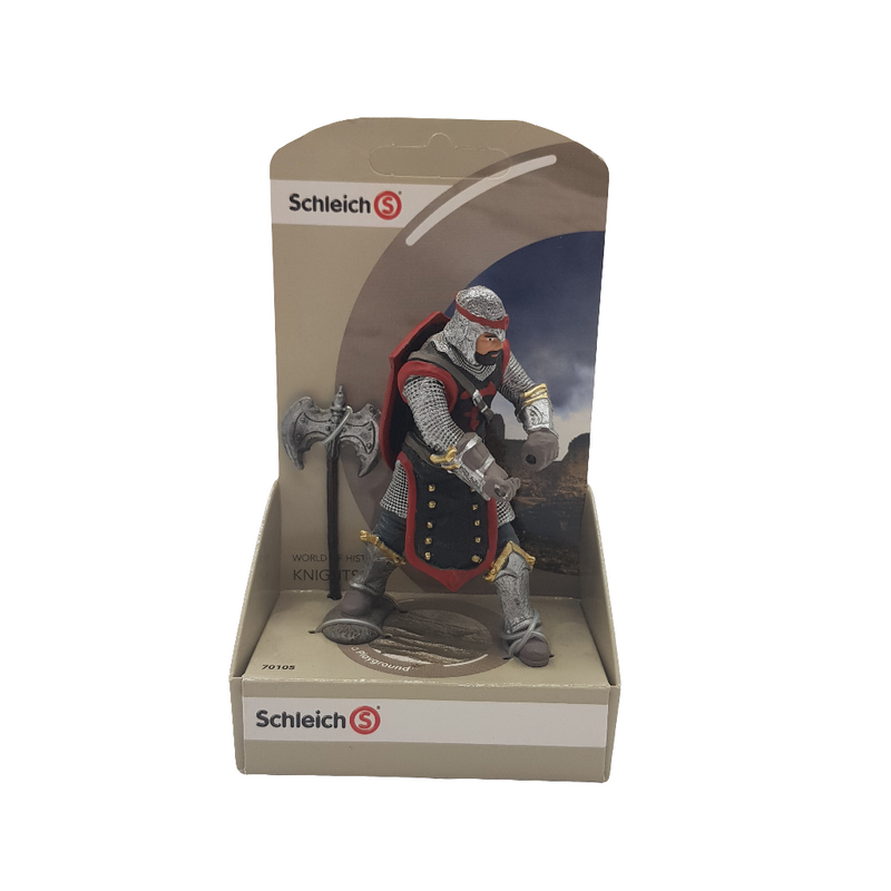 Spielfigur Schleich 70105 Drachenritter mit Streitaxt Zustand Sehr gut