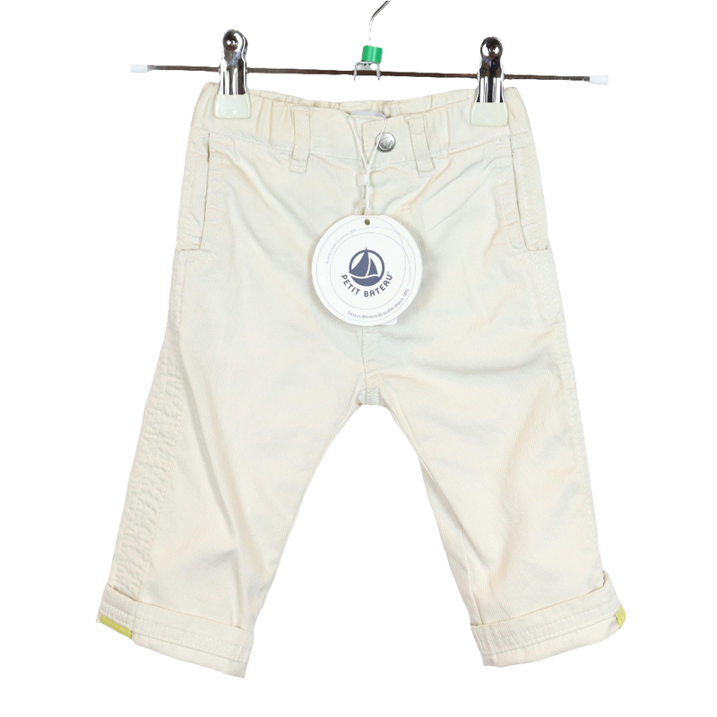 * Hose - Petit Bateau - lang - 68 - beige - Feincord