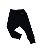 Outdoor-Hose für Kleinkinder 86/92 aus Upcycling Wolle in Dunkelblau