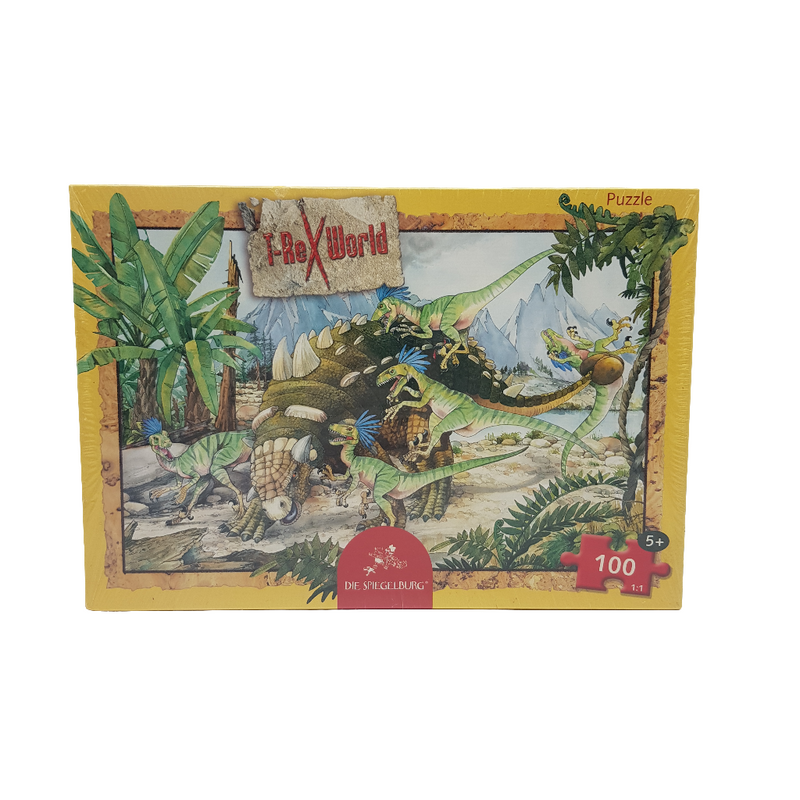 Puzzle Die Spiegelburg T-Rex World Zustand sehr gut