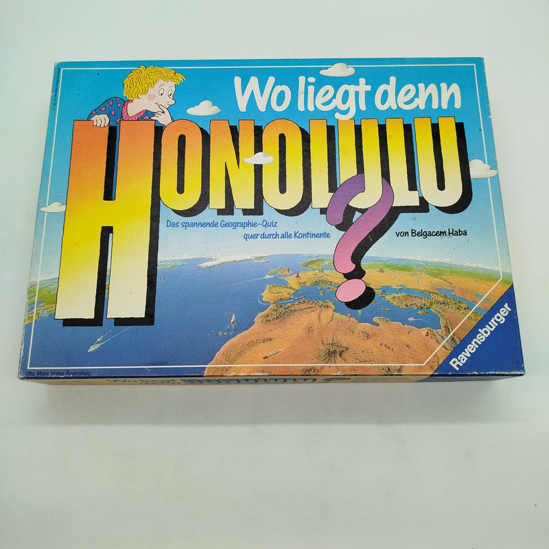 Ravensburger Wo liegt denn Honolulu? Brettspiel