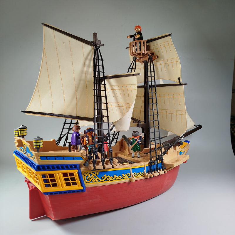 Playmobil Segelschiff mit Figuren und Zubehör - Set