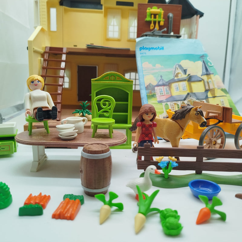 aufbewahrung playmobil kleinteile Playmobil Spirit Luckys Zuhause 9475 Spielset