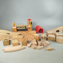 Bundle IKEA LILLABO Set von 20 Holzeisenbahn