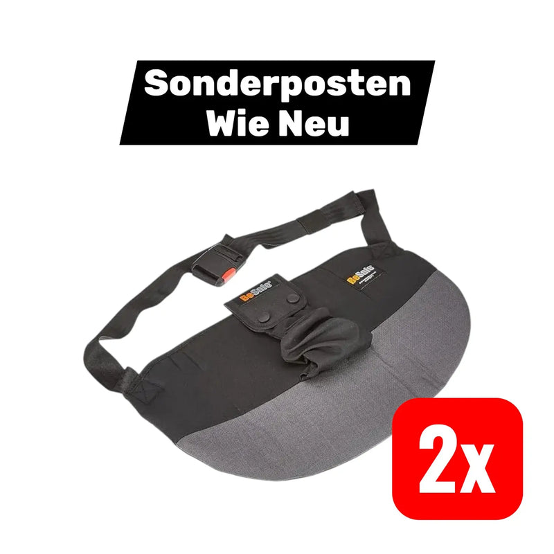B-Ware Be Safe Schwangerschaftsgurt Gurt Mutterschaftsgurt Sitzkissen 2 Stück