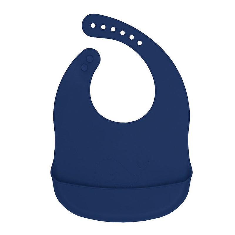 BY LILLE VILDE – SILIKONLÄTZCHEN "WHALE MIDNIGHT BLUE" FÜR BABIES