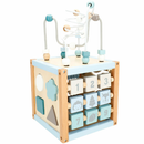 B-Ware Bieco Motorikwürfel 24041001 Motorikspielzeug Activity Center Motorikschleife