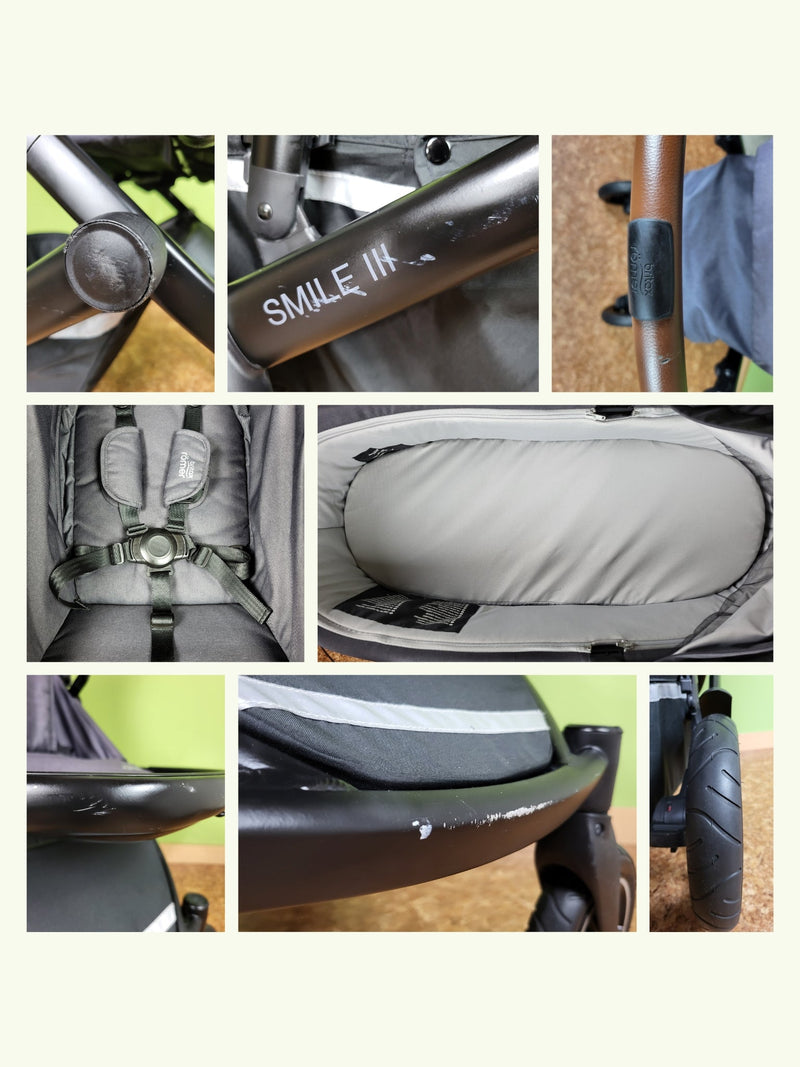 Britax Römer - Duo Smile III Grau - Kombikinderwagen