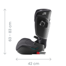 B-Ware Britax Römer Kindersitz Sitzerhöhung Kidfix Pro Seitenaufprallschutz