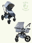 Bugaboo Cameleon 3 Kombikinderwagen (Sportsitz und Babywanne) mit Zubehöre - in mittlerem bis gutem Zustand