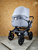 Bugaboo - Donkey 2 Mono Geschwisterwagen (sportsitz und Liegewanne) Inkl. Seitliche Gepäcktasche - Grau - in Gutem