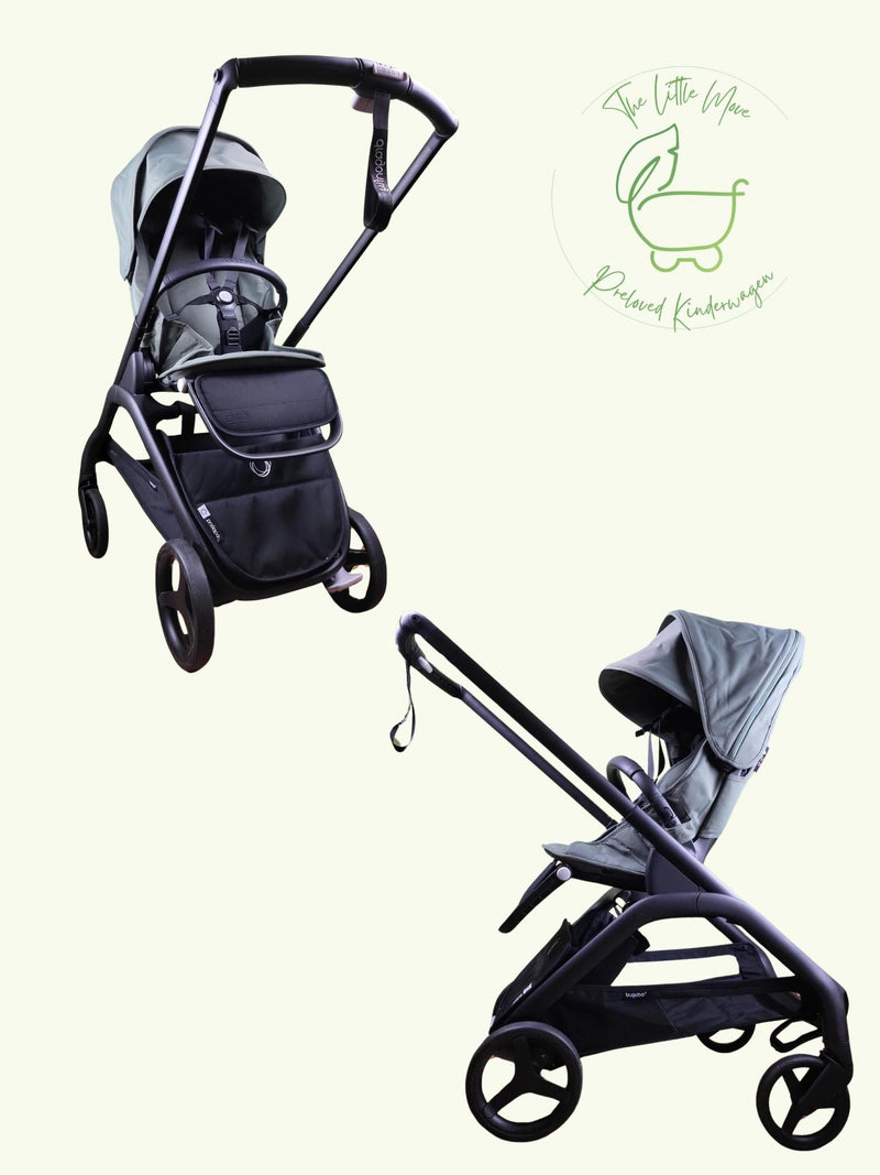 Bugaboo Dragonfly - Olive Green Kombikinderwagen (liegewanne Und Sportsitz) - 2023 Grüne / Sehr Gut Kinderwagen 1