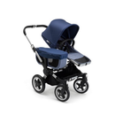 B-Ware Bugaboo Donkey2 Mono Complete Kinderwagen Kombi Kinderwagen Blue Melange