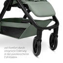 B-Ware Abc Design Buggy Kinderwagen Avus 2 Pine Sitz Einheit Einkaufskorb Sonnendach