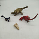 Schleich Bundle Dinosaurier Set von 7 Figuren & Schädel