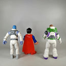 Mattel Actionfiguren Set von 3 - Buzz Lightyear & Superman